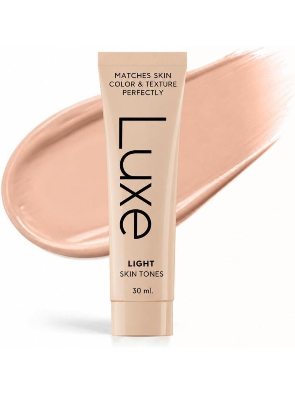 Color Changing Luxe Foundation - Light Shade, Flawless Finish, Long-Lasting